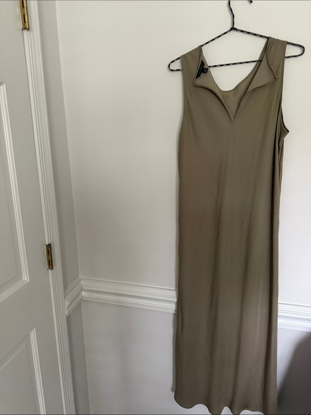 Banana Republic Olive Midi Tank Dress